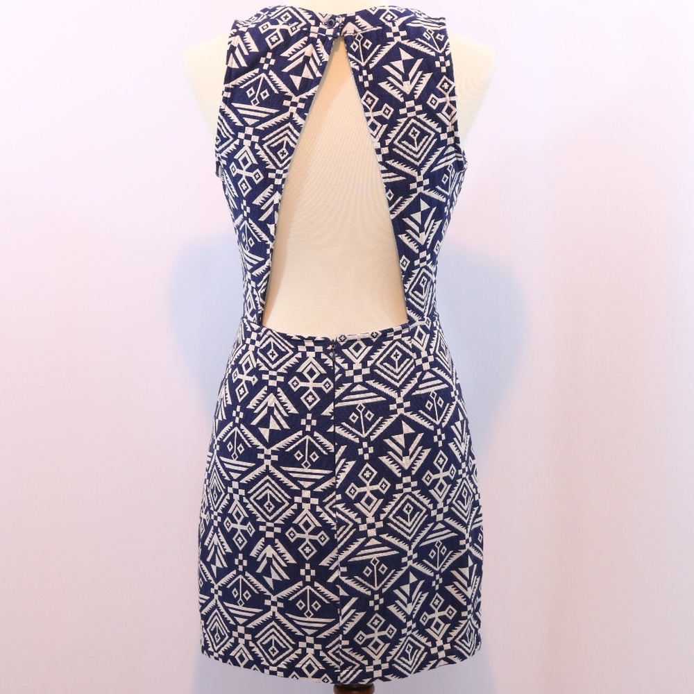 Francesca's Miami Embroidered Back Out Dress - Picture 5 of 7